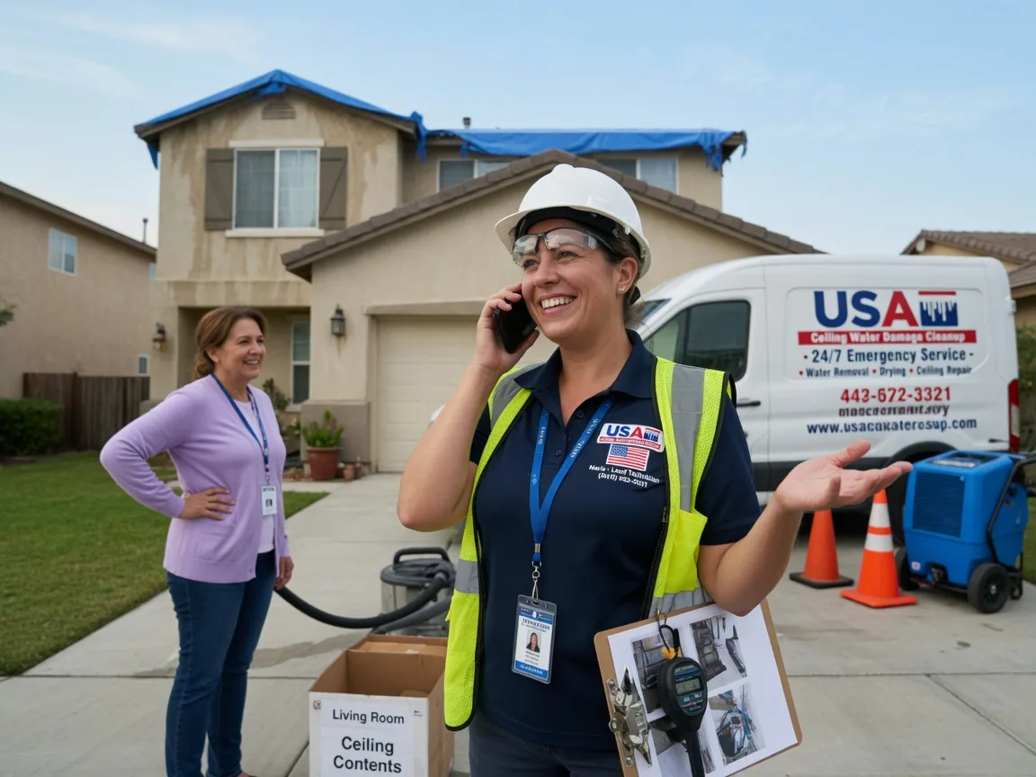 Ceiling Water Damage Restoration Farnam, NE FAQs